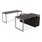 Alera Open Office Desk Series 29.5 x 19.13 x 22.88 Legal/Letter Low File 2-Drawer Cabinet Credenza - Espresso